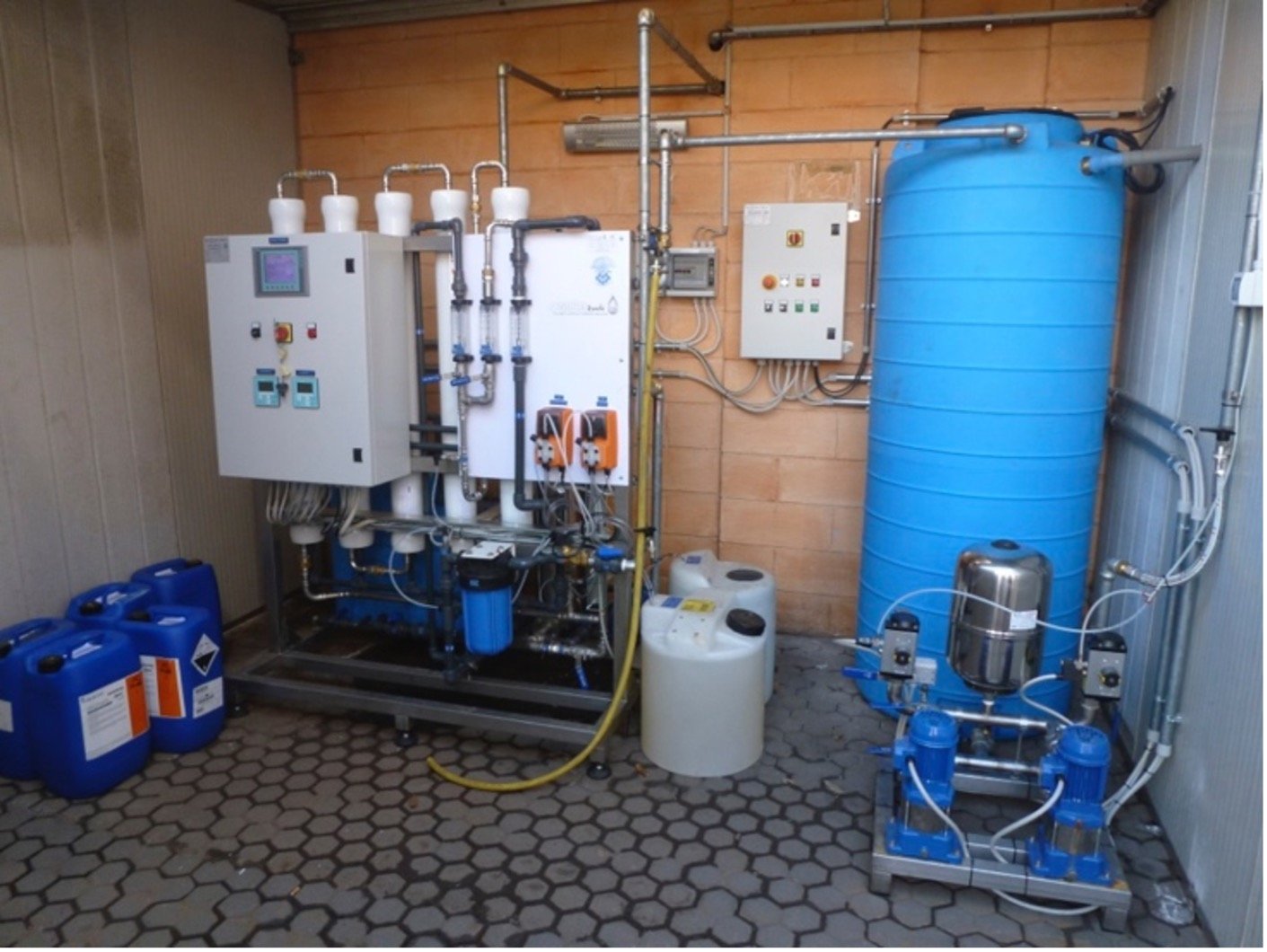 Impianto osmosi per piccoli impianti